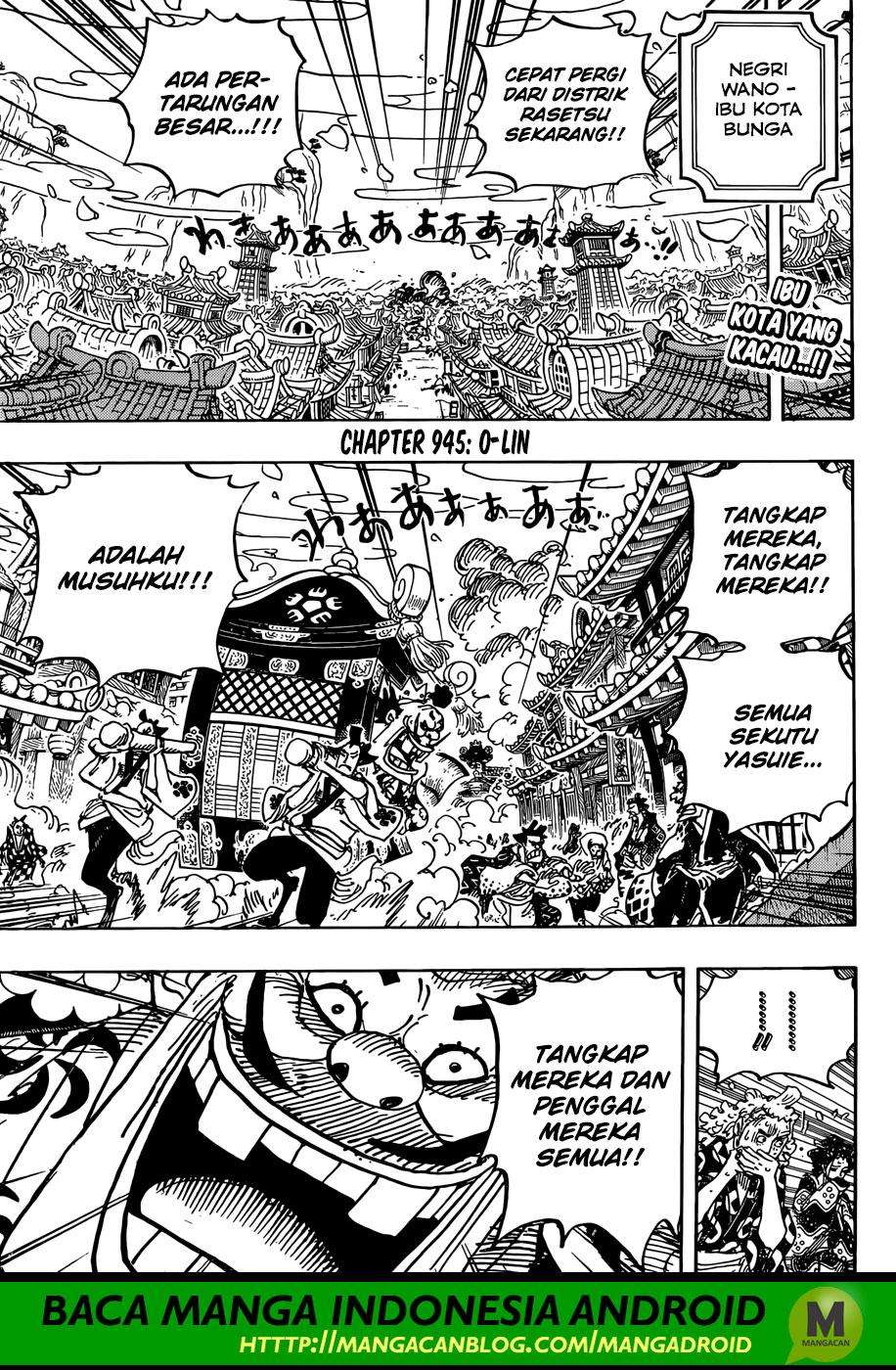 One Piece Chapter 945 - halaman 4