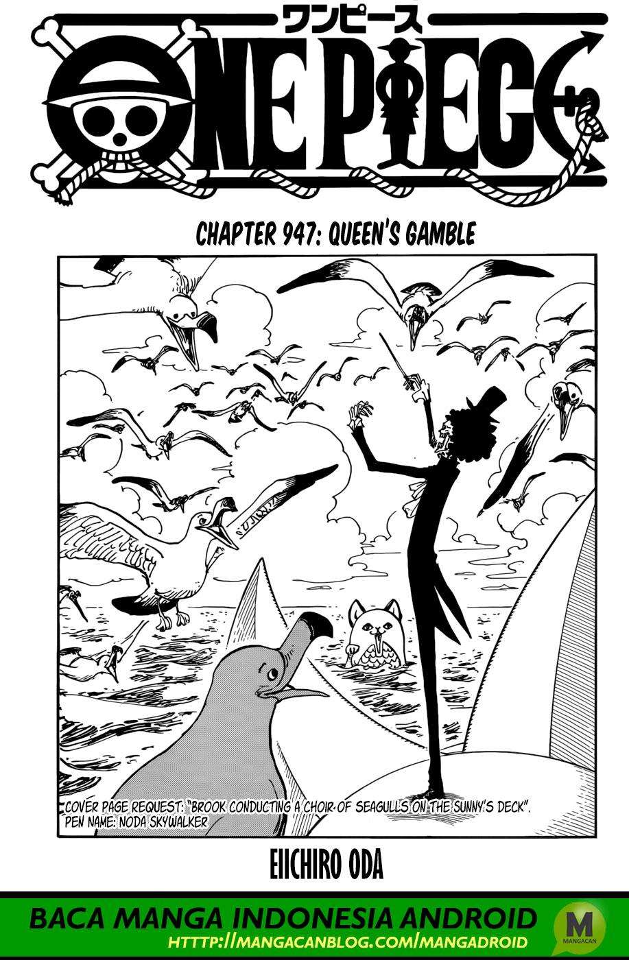 One Piece Chapter 947 - halaman 1