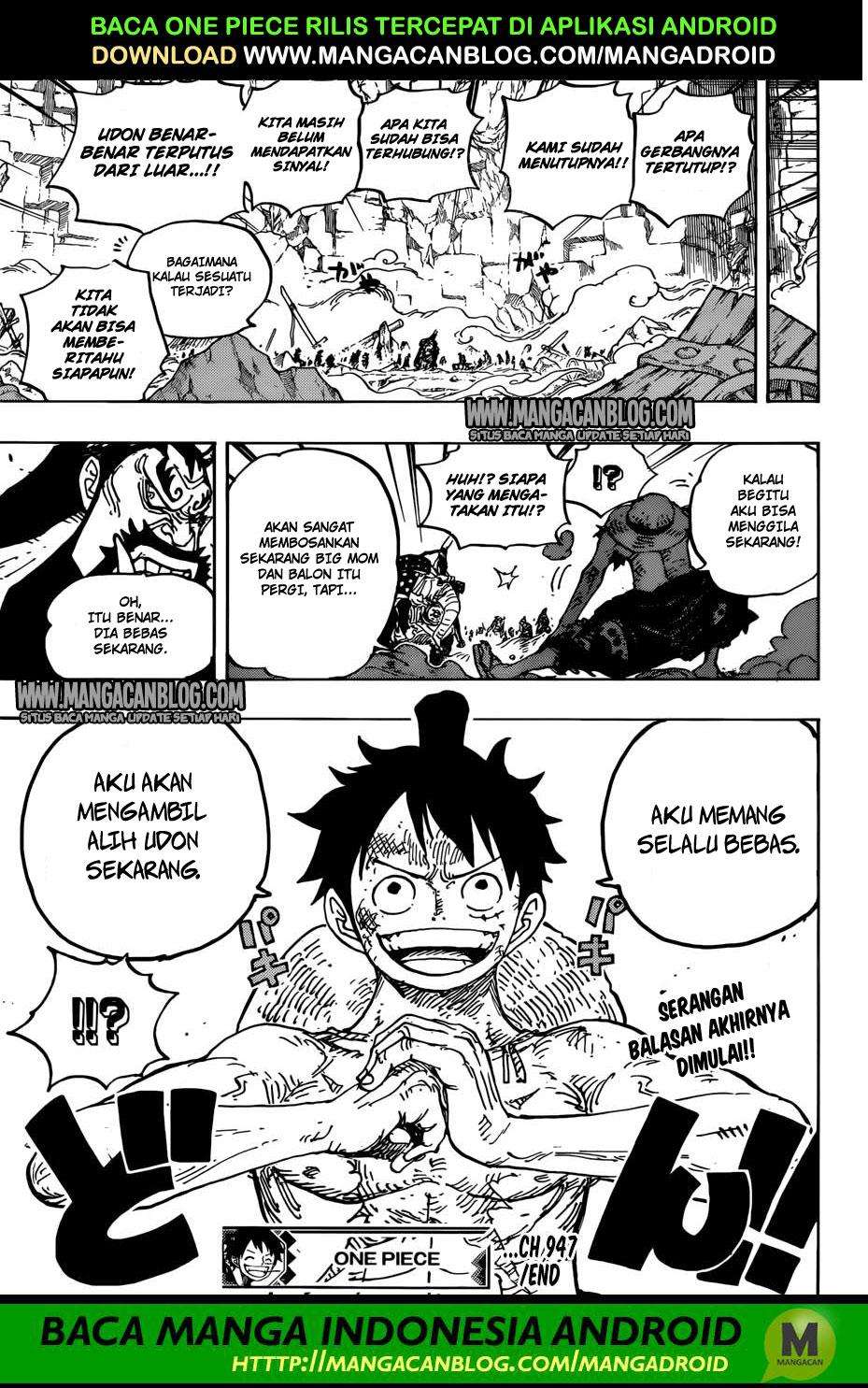 One Piece Chapter 947 - halaman 17