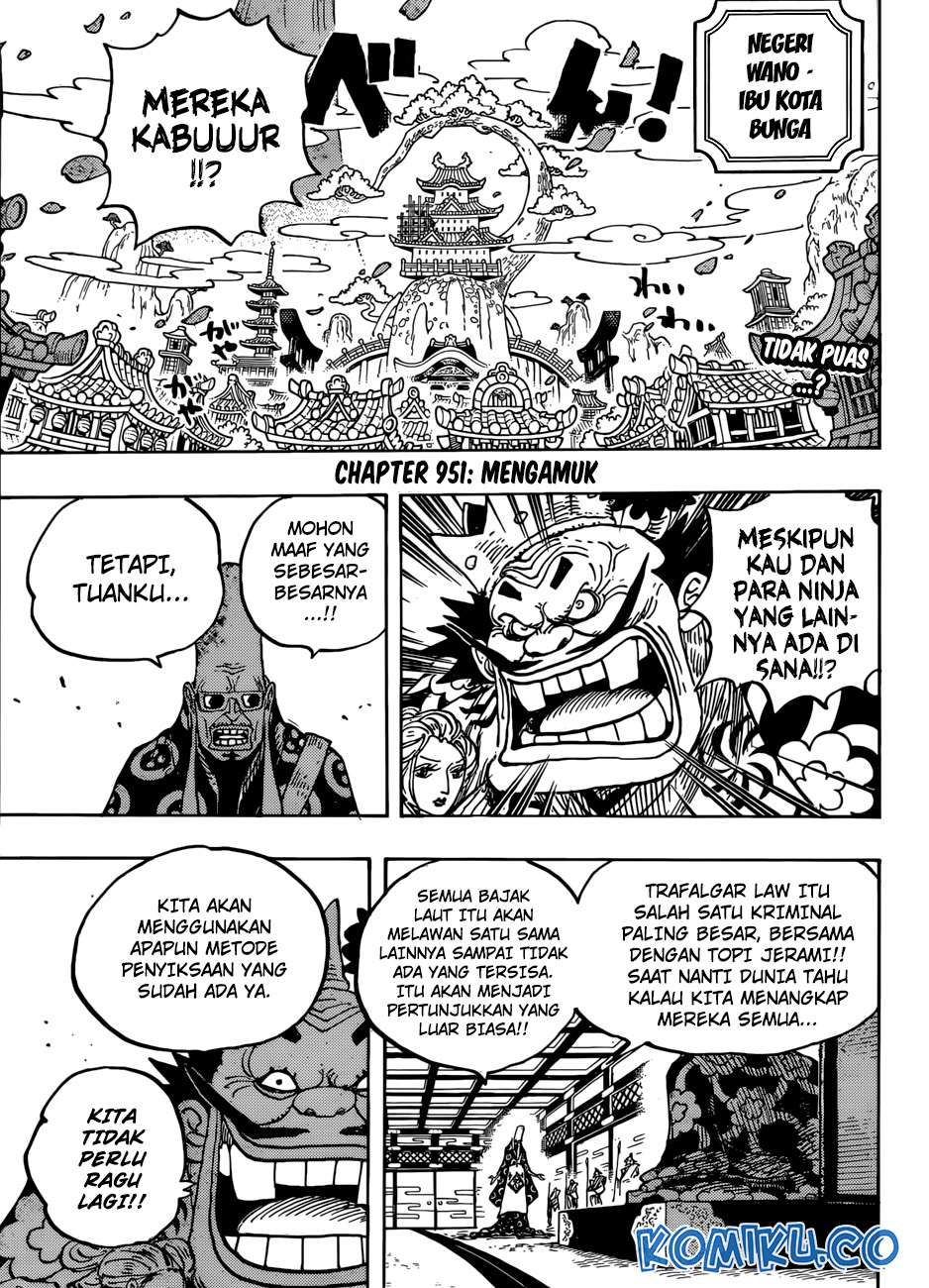 One Piece Chapter 951 - halaman 4