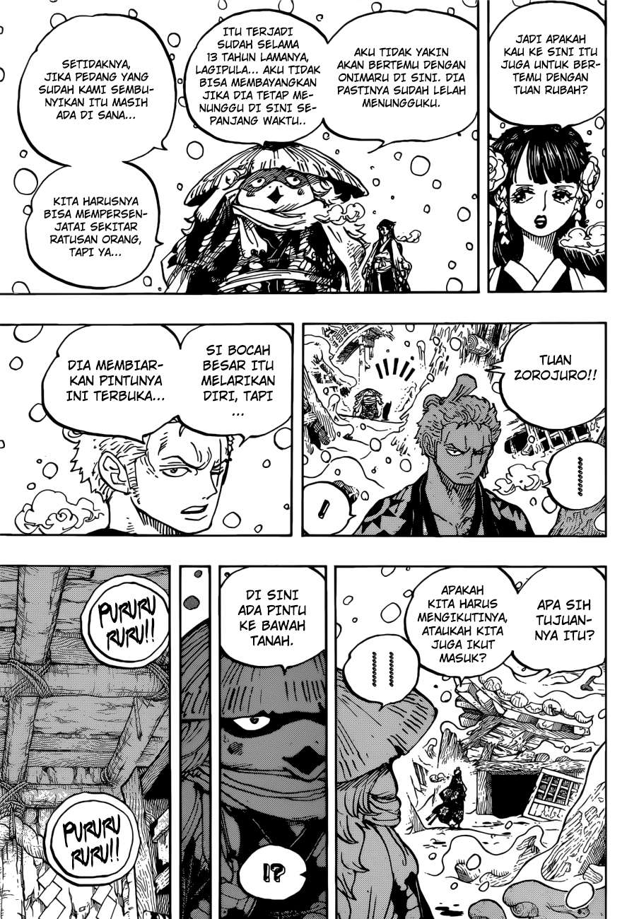 One Piece Chapter 953 - halaman 15