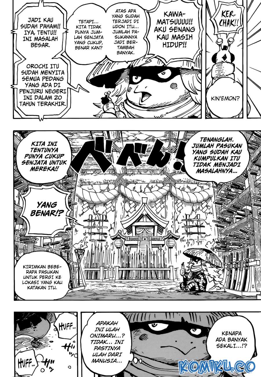 One Piece Chapter 953 - halaman 16