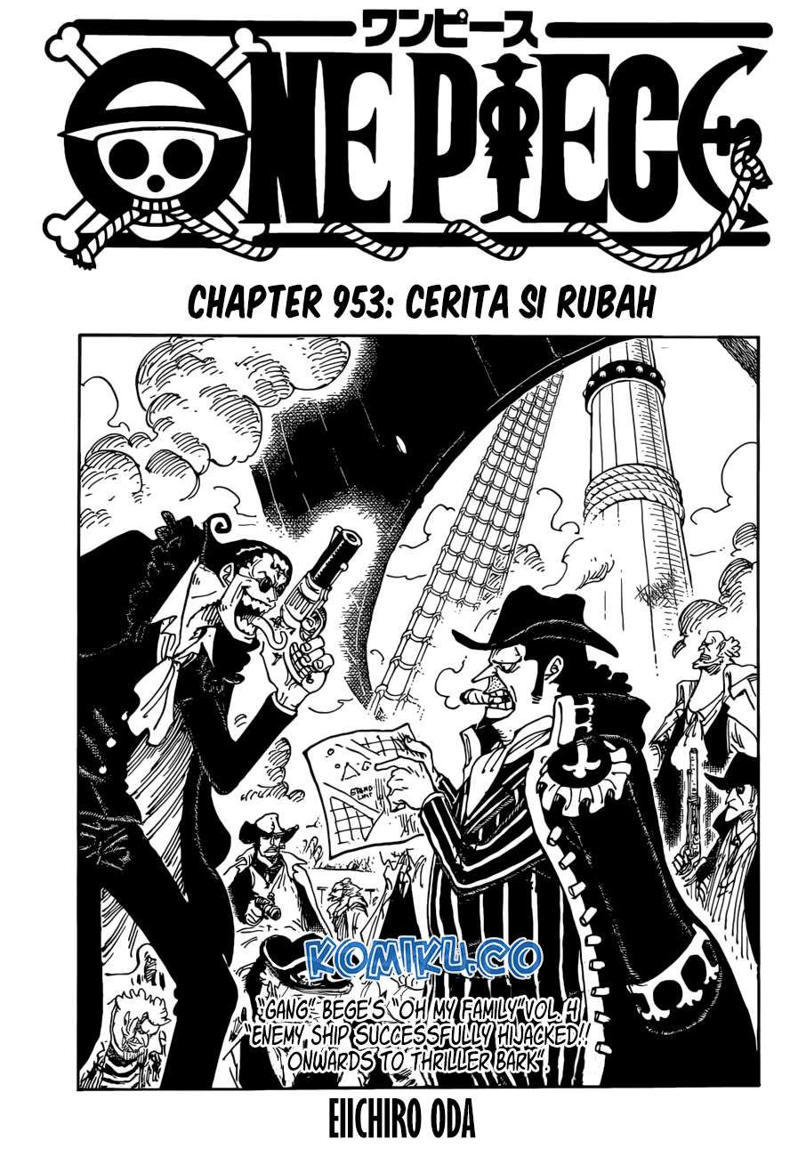 One Piece Chapter 953 - halaman 2