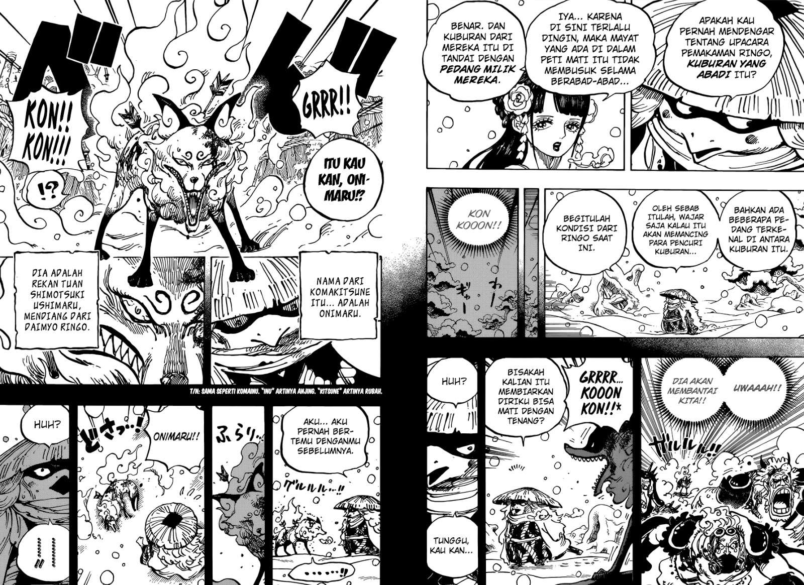 One Piece Chapter 953 - halaman 7