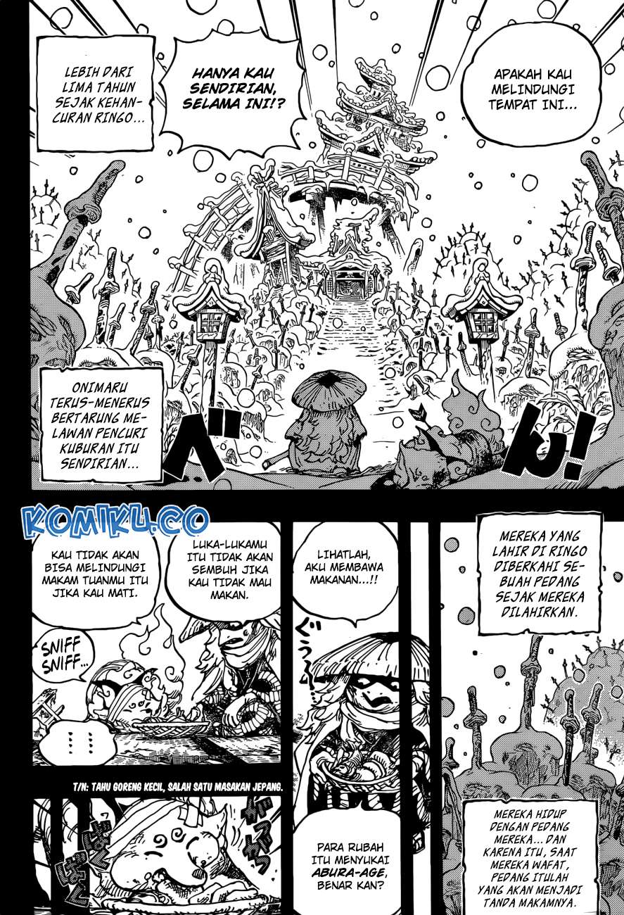 One Piece Chapter 953 - halaman 8