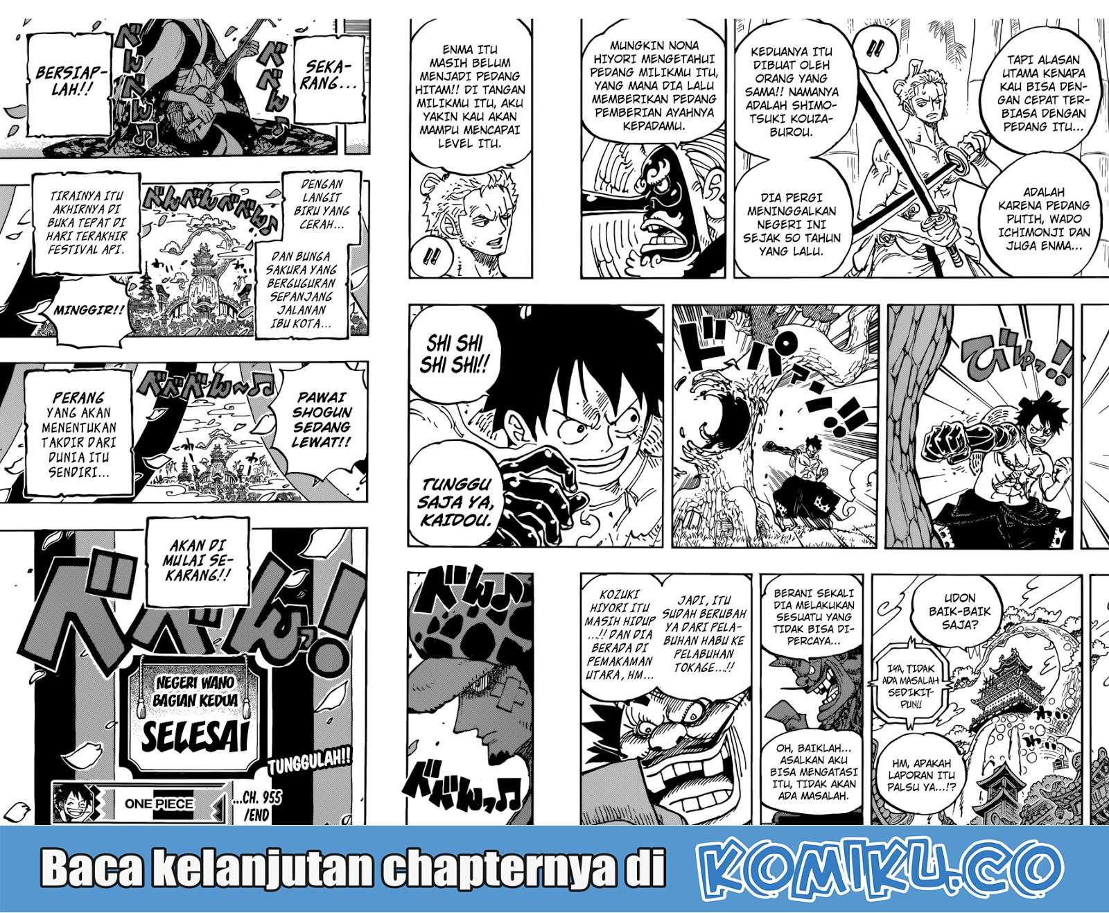 One Piece Chapter 955 - halaman 16