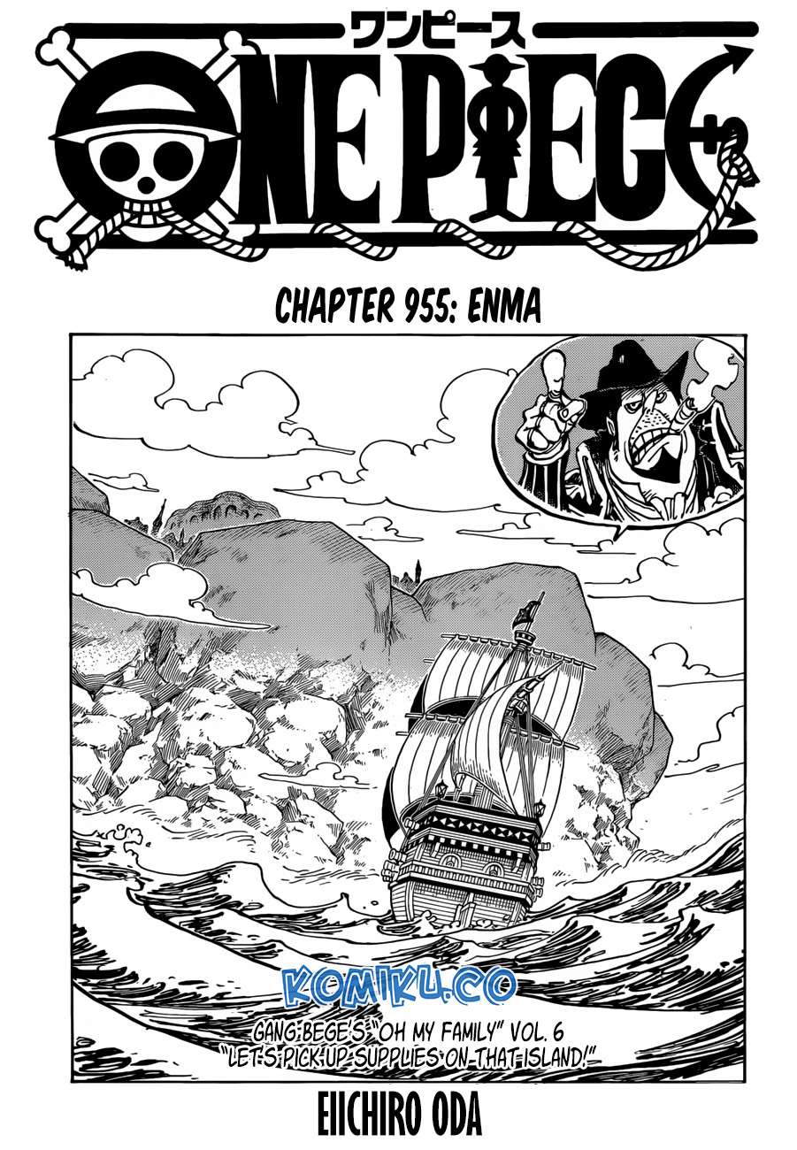 One Piece Chapter 955 - halaman 2