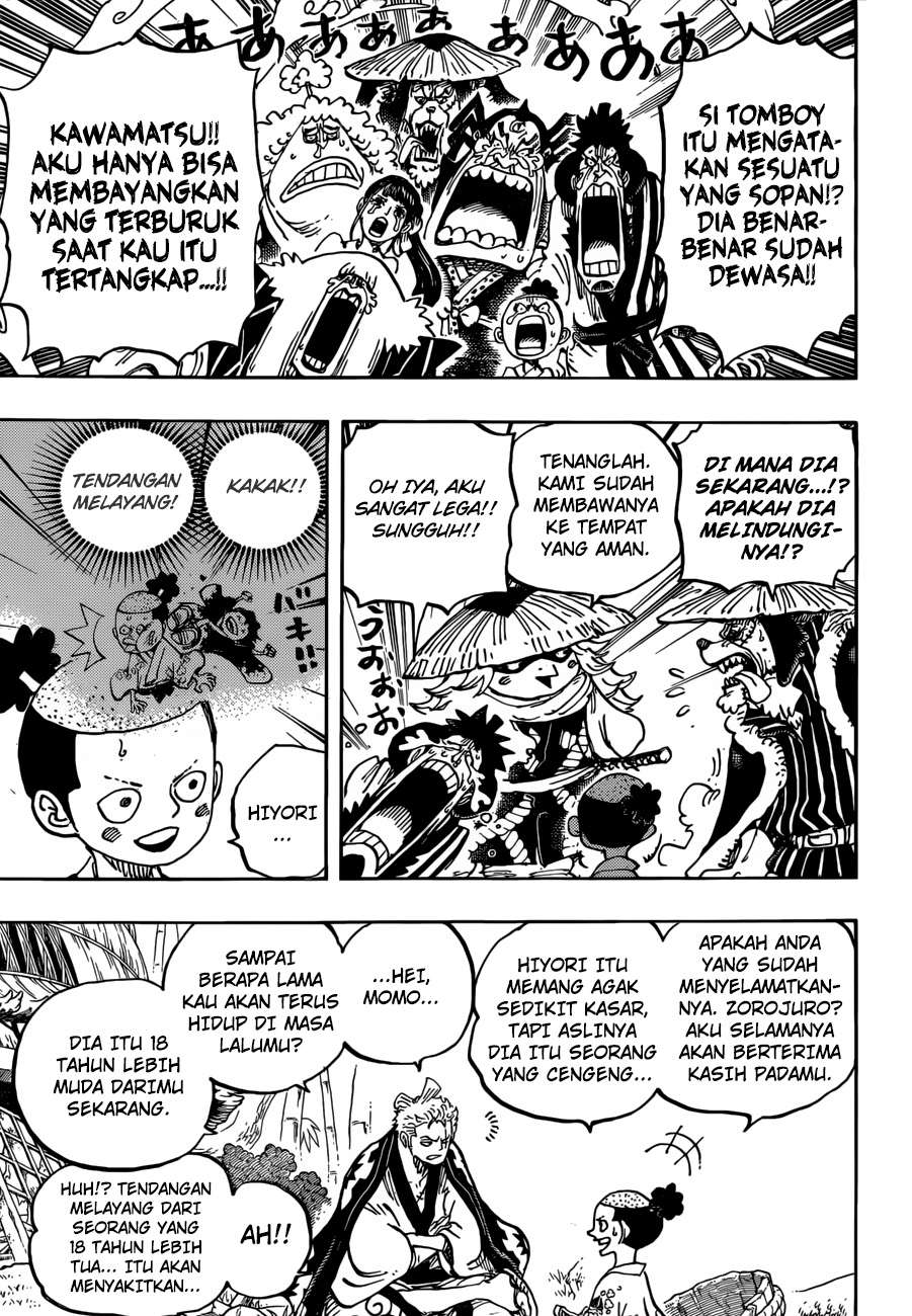One Piece Chapter 955 - halaman 4