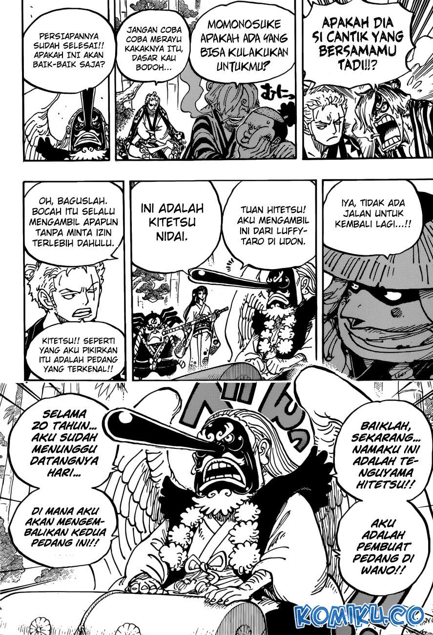 One Piece Chapter 955 - halaman 5