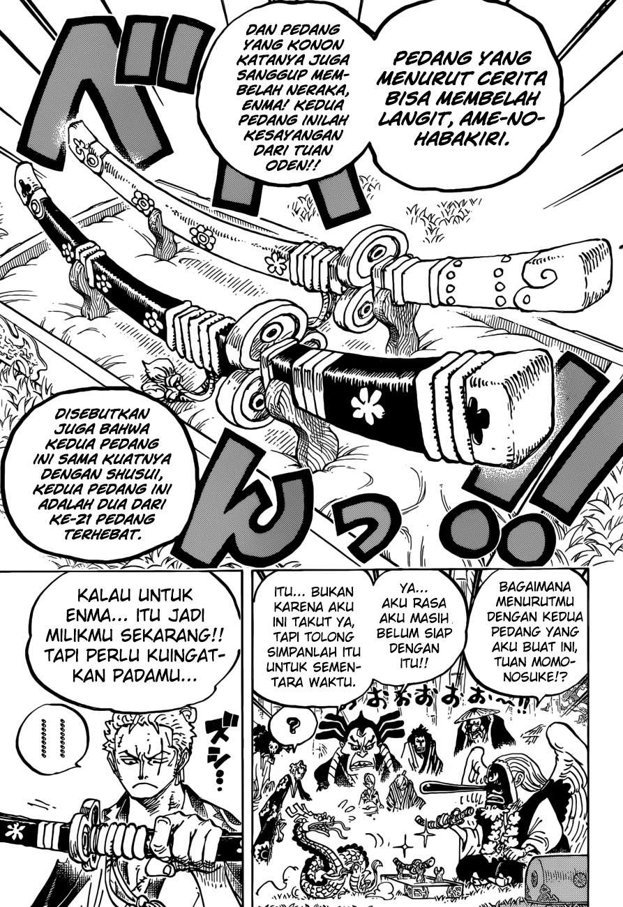 One Piece Chapter 955 - halaman 6