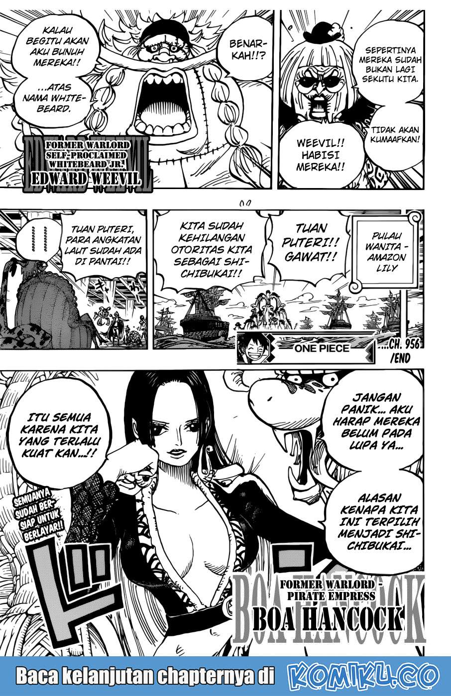 One Piece Chapter 956 - halaman 18