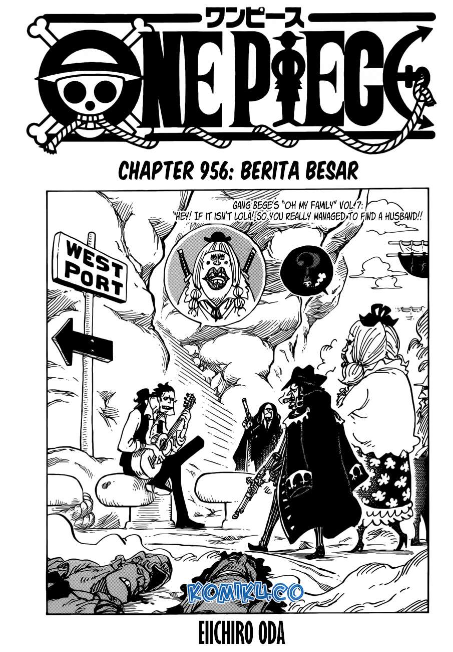One Piece Chapter 956 - halaman 2