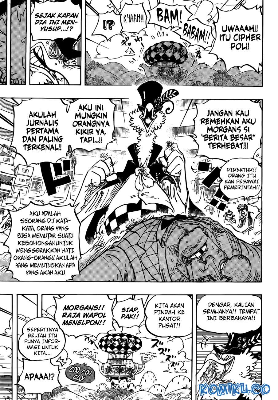 One Piece Chapter 956 - halaman 8