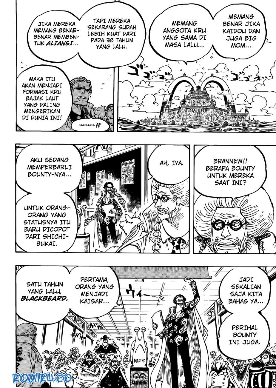 One Piece Chapter 957 - halaman 13