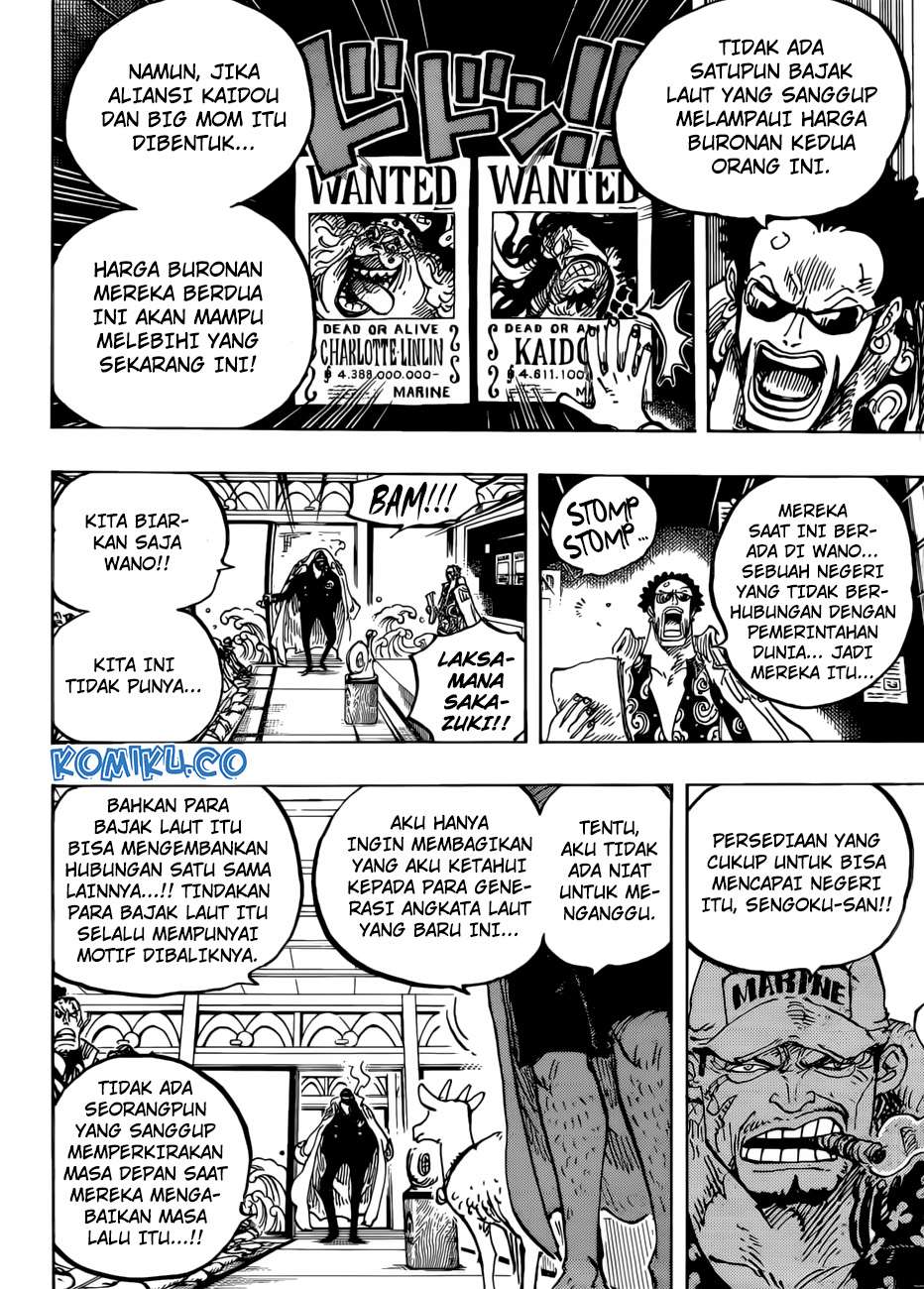 One Piece Chapter 957 - halaman 19