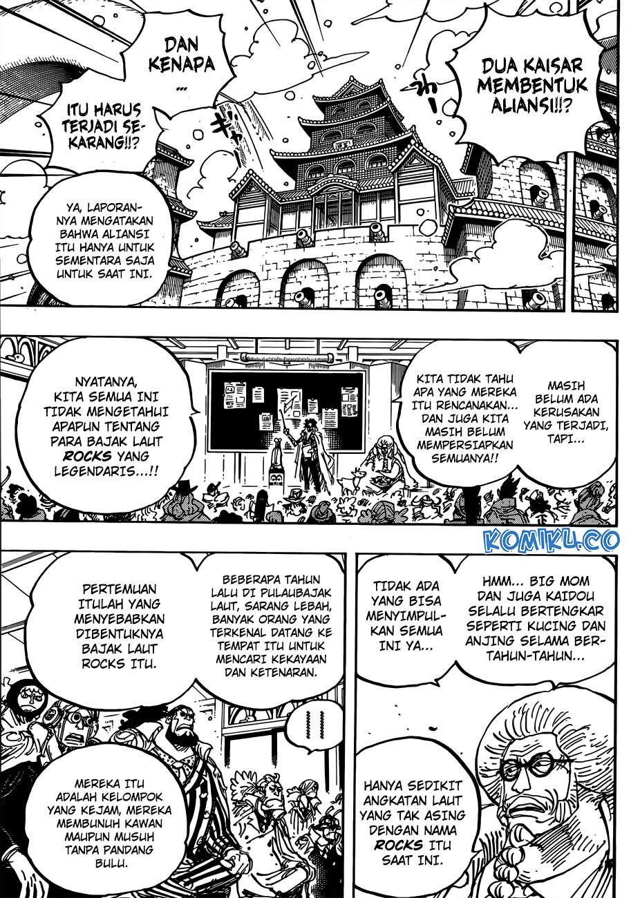 One Piece Chapter 957 - halaman 6