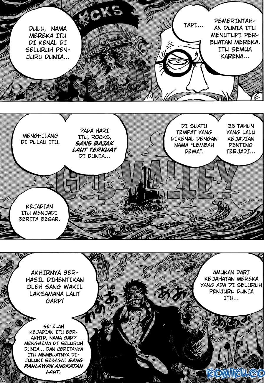 One Piece Chapter 957 - halaman 8