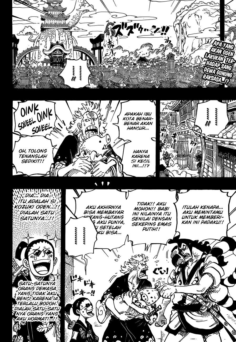 One Piece Chapter 961 - halaman 3