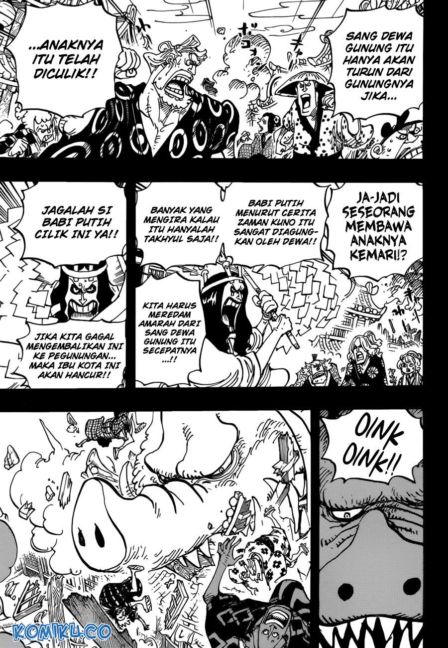One Piece Chapter 961 - halaman 4