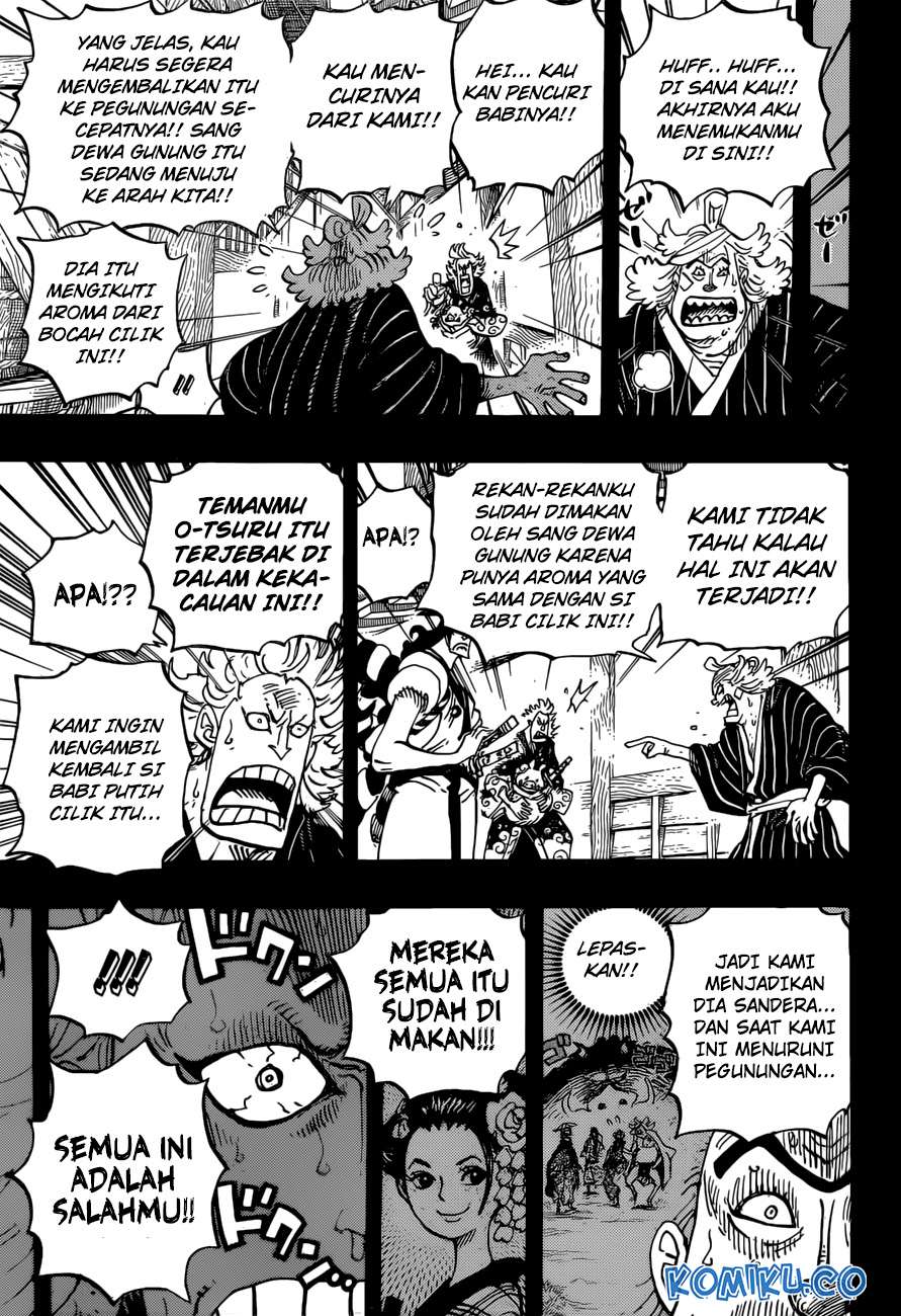 One Piece Chapter 961 - halaman 6