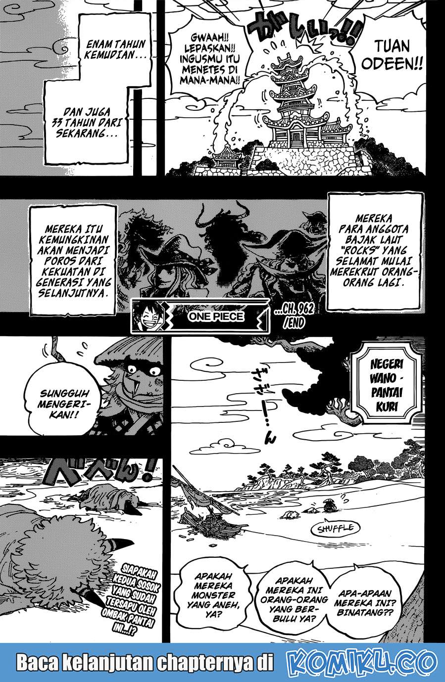 One Piece Chapter 962 - halaman 14