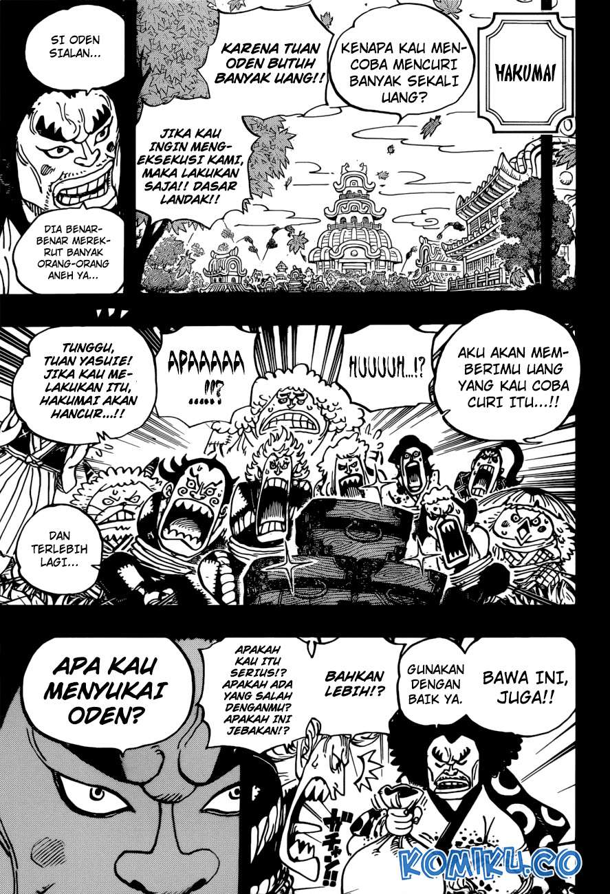 One Piece Chapter 963 - halaman 10