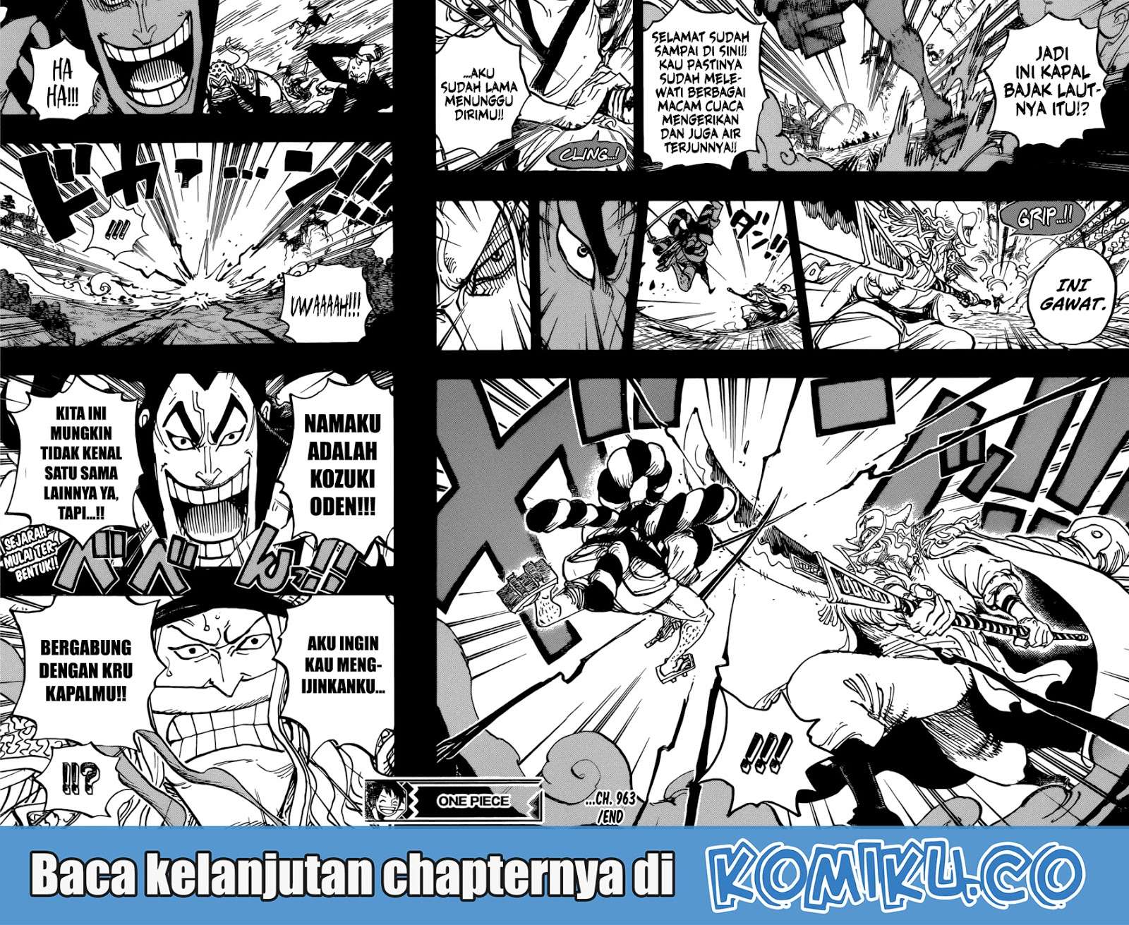 One Piece Chapter 963 - halaman 15