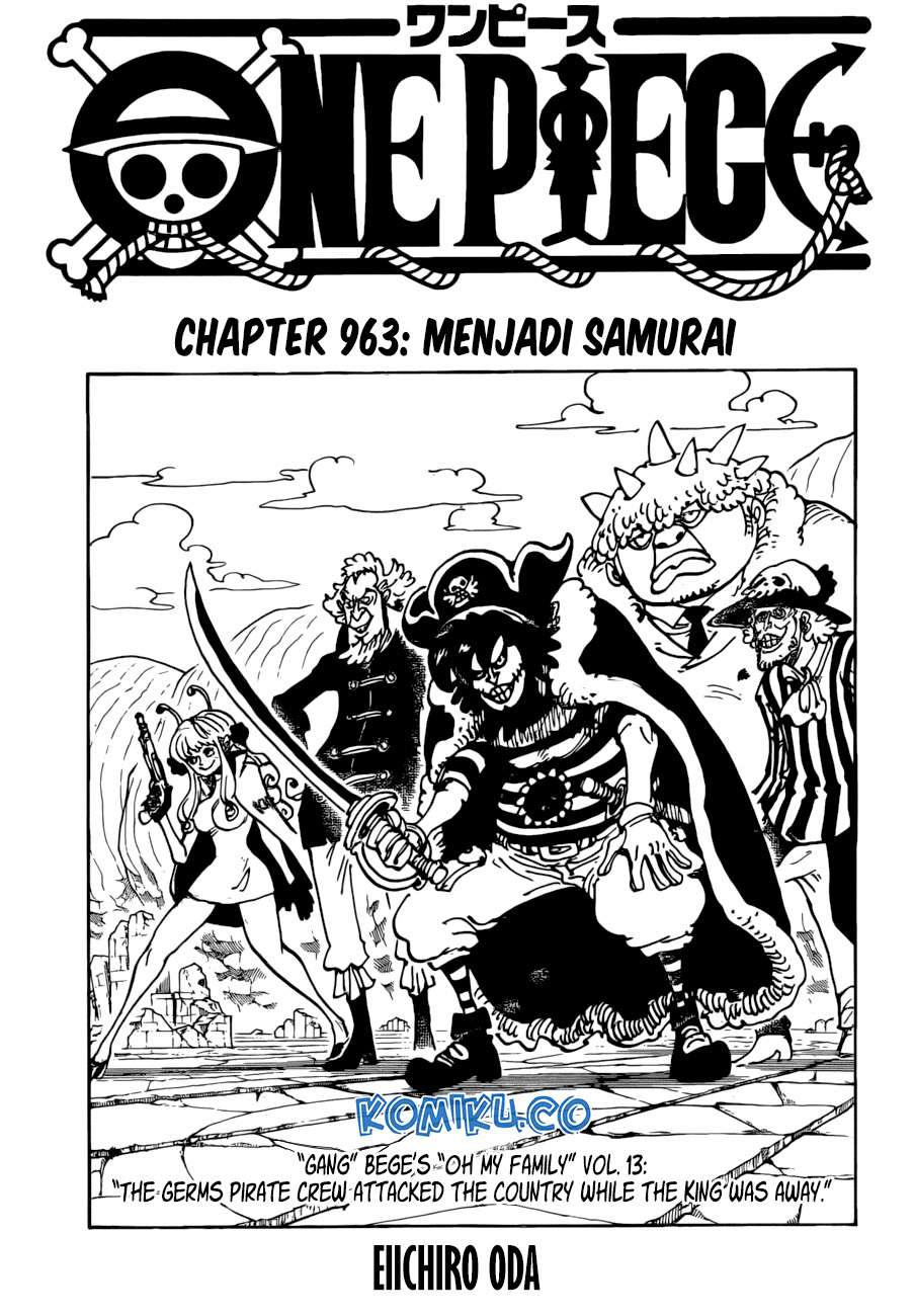 One Piece Chapter 963 - halaman 2