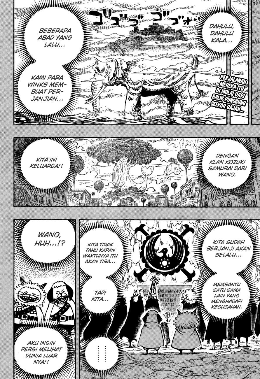 One Piece Chapter 963 - halaman 3