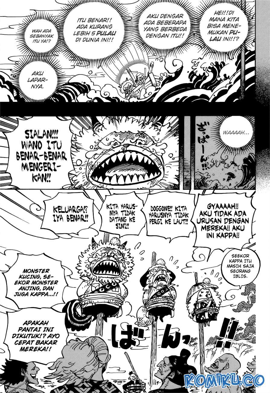 One Piece Chapter 963 - halaman 4