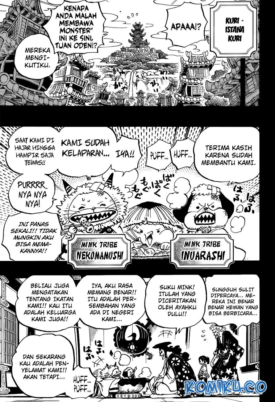 One Piece Chapter 963 - halaman 6