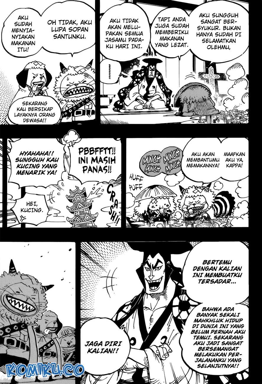One Piece Chapter 963 - halaman 8