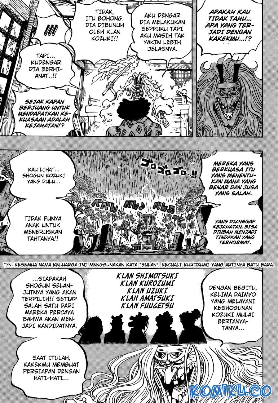One Piece Chapter 965 - halaman 10