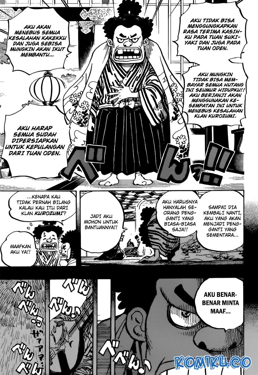 One Piece Chapter 965 - halaman 8