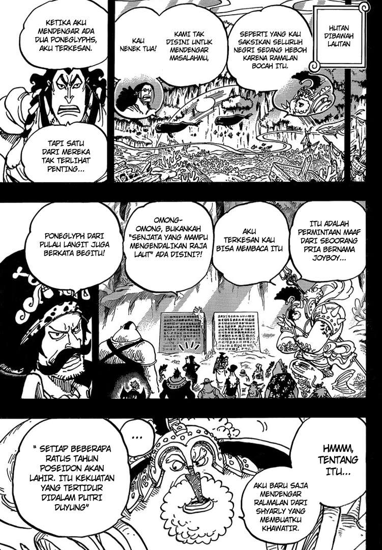 One Piece Chapter 967 - halaman 8