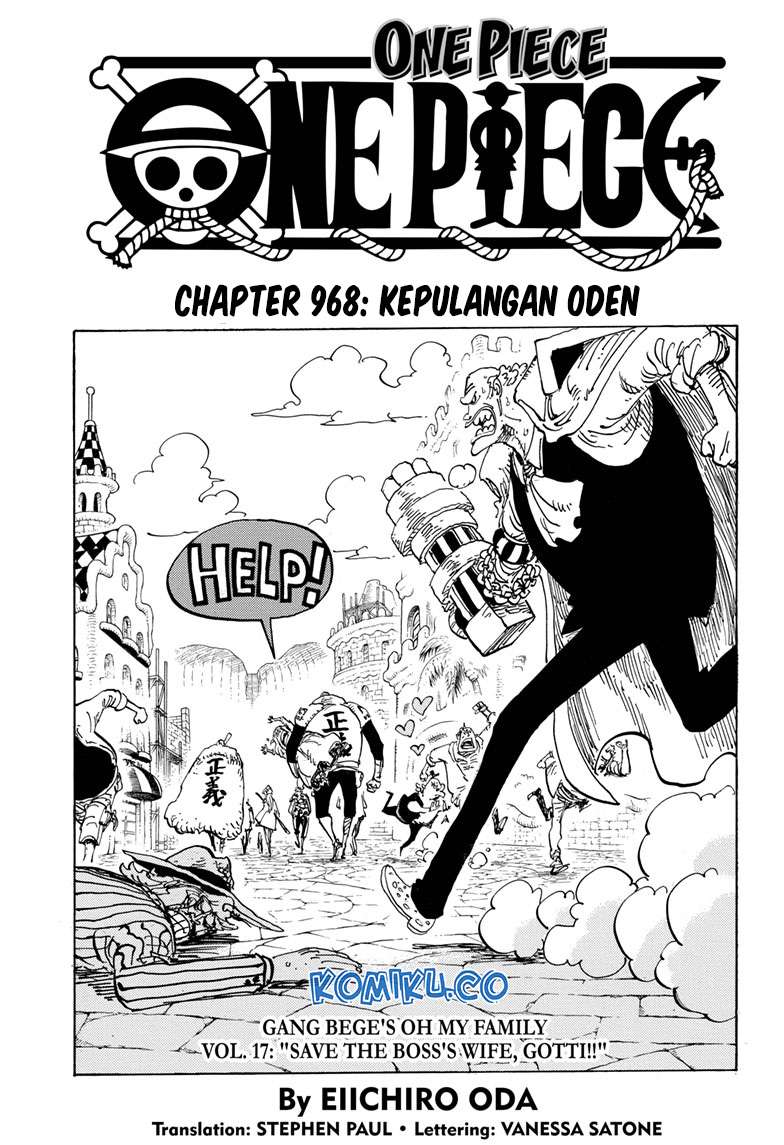 One Piece Chapter 968 - halaman 2