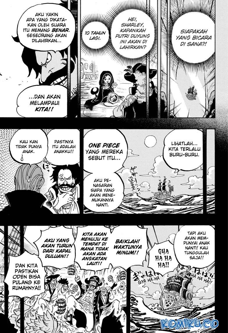One Piece Chapter 968 - halaman 6