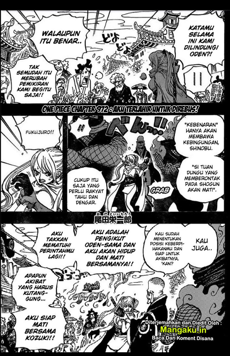 One Piece Chapter 972 - halaman 2