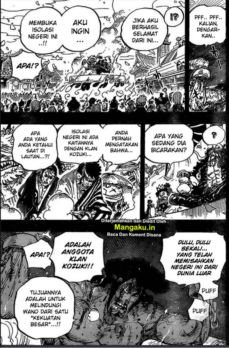 One Piece Chapter 972 - halaman 6