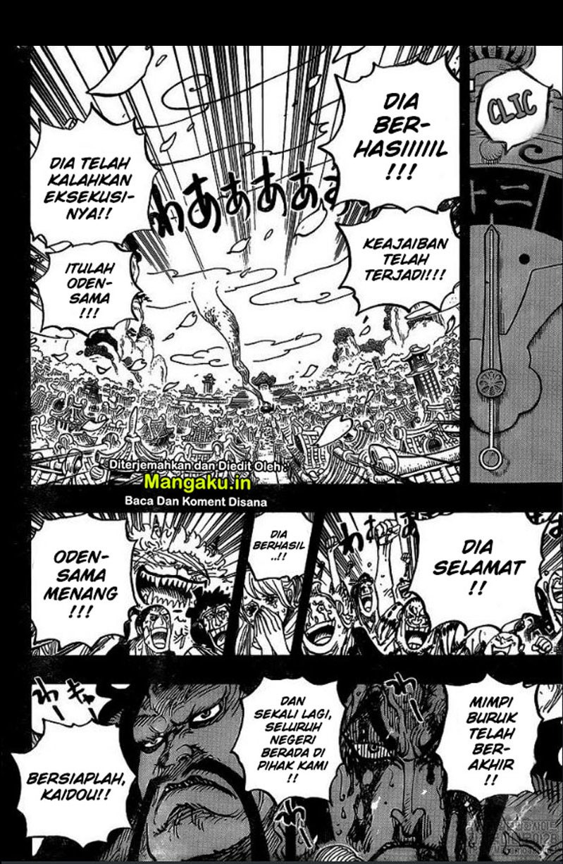 One Piece Chapter 972 - halaman 9