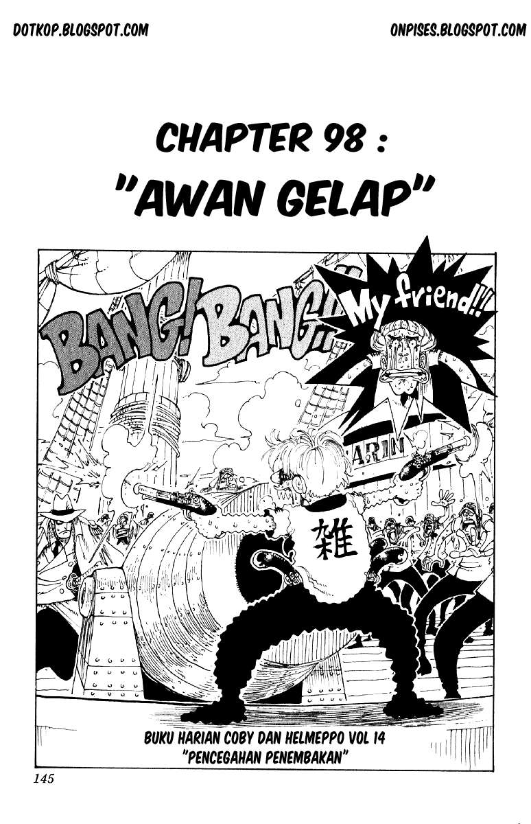 One Piece Chapter 98 - halaman 2