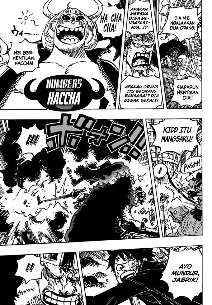 One Piece Chapter 981 - halaman 8