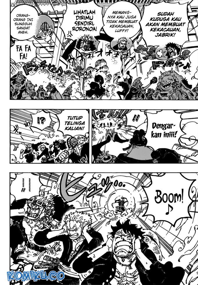 One Piece Chapter 981 - halaman 9