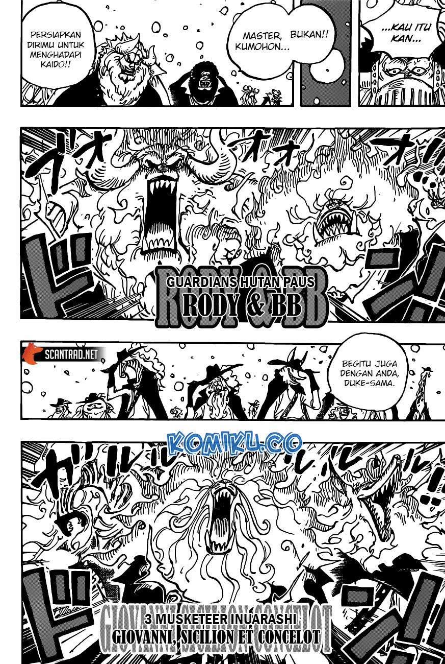 One Piece Chapter 988 - halaman 4