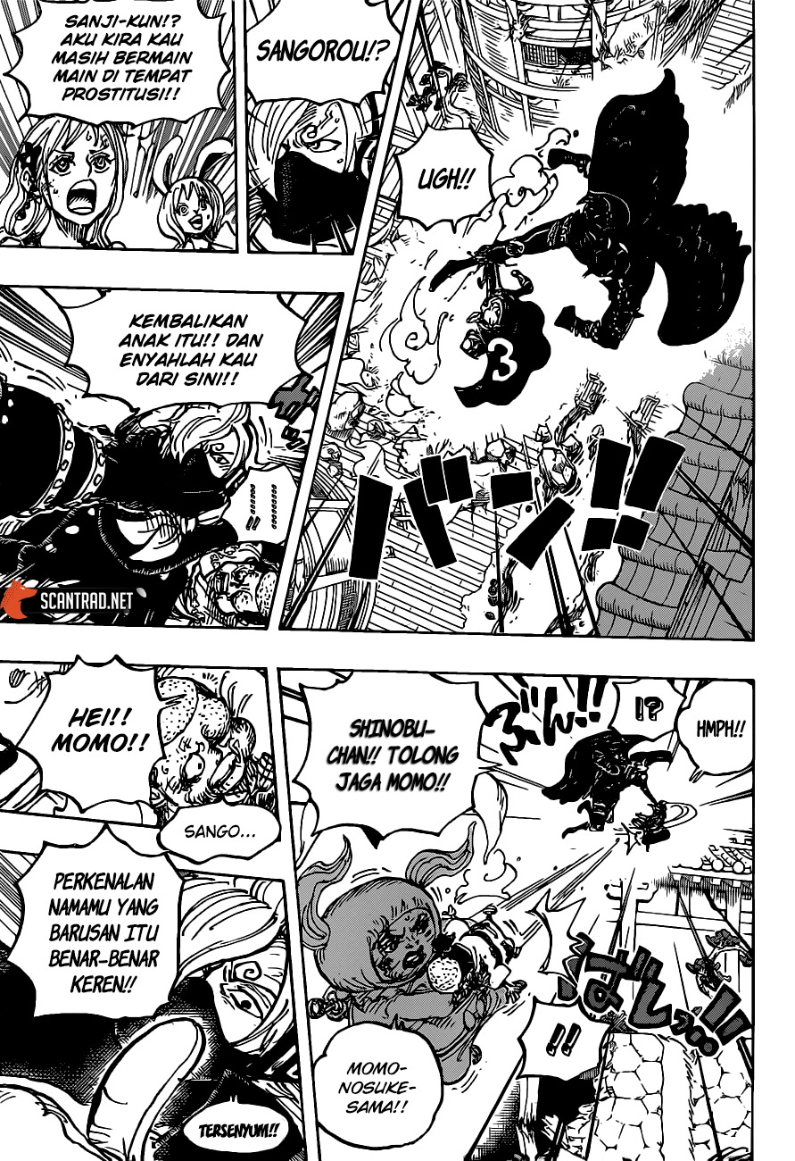 One Piece Chapter 988 - halaman 9