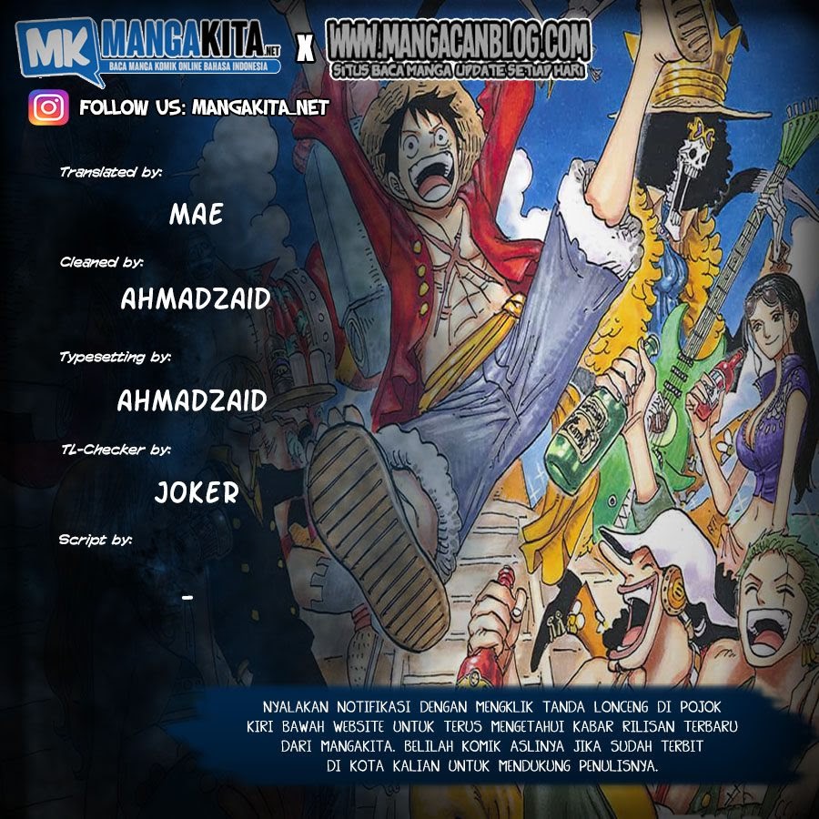 One Piece Chapter 989.5 - halaman 1