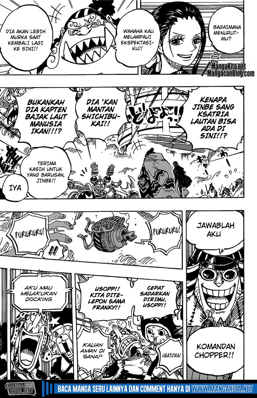 One Piece Chapter 989.5 - halaman 10