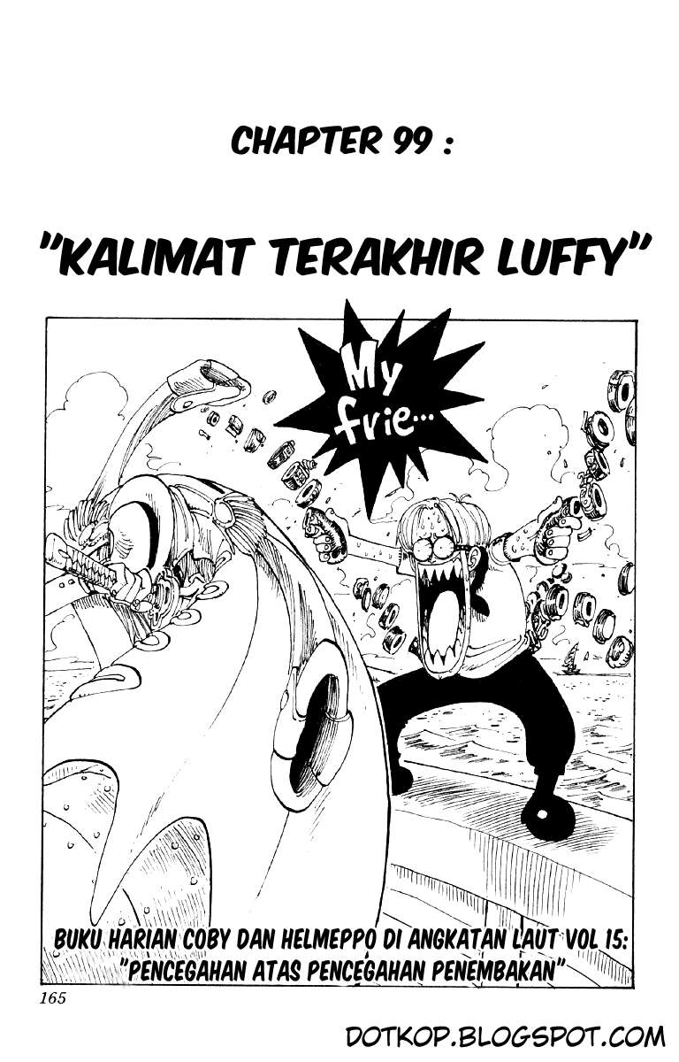 One Piece Chapter 99 - halaman 2