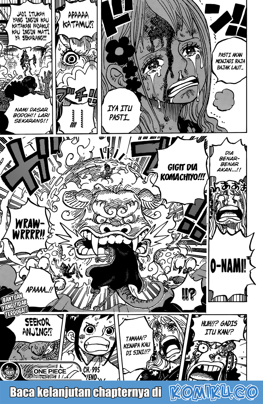 One Piece Chapter 995 - halaman 17