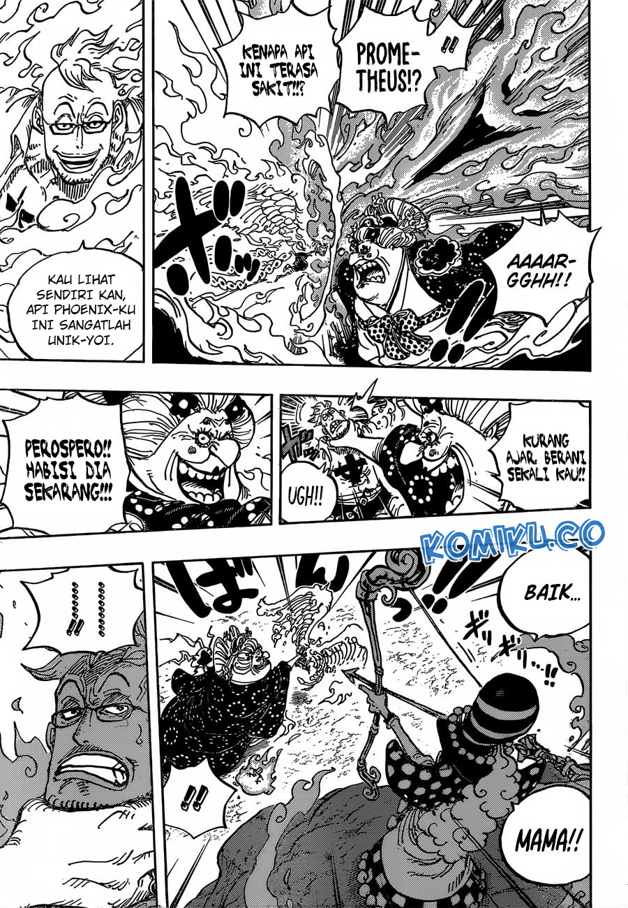 One Piece Chapter 995 - halaman 4